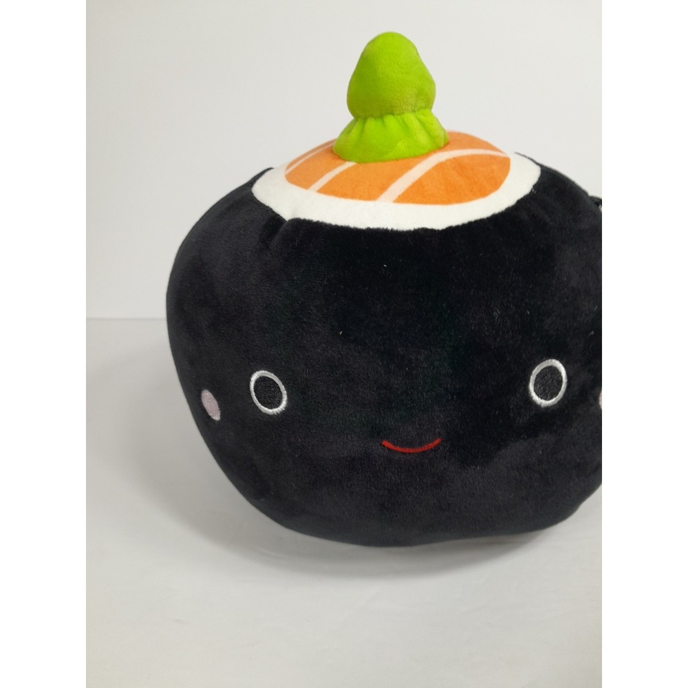 SQUISHMALLOW 5.5" SHOZO THE BLACK SUSHI ROLL Food Plush Stuffed Animal KELLYTOY - Picture 3 of 4